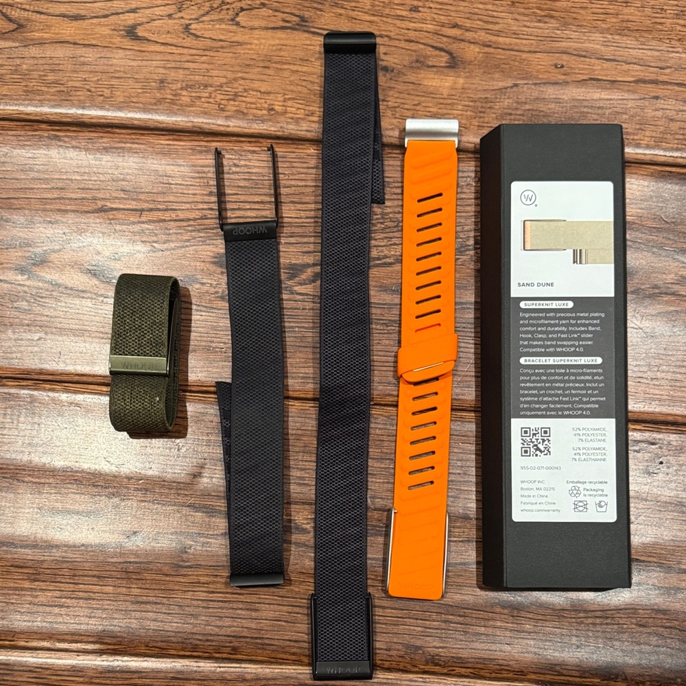 Whoop 4.0 Band Pack